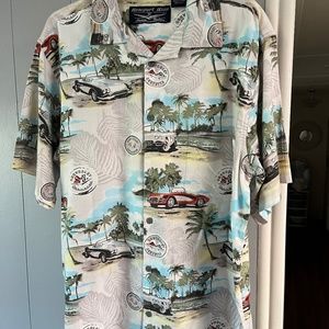 Corvette  Hawaiian Aloha Shirts